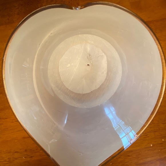 Vintage Murano Lavorazione Arte heart shaped bowl - Picture 3 of 11